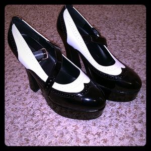 Demonia Platform Mary Janes